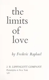 Cover of The limits of love
