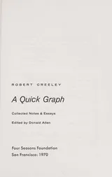 Cover of Quick Graph Collected Notes and Essays