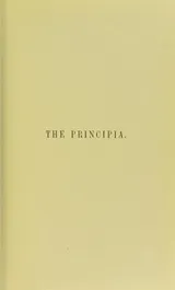 Cover of The principia, or, The first principles of natural things