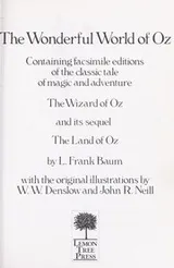 Cover of The Wizard of Oz & the Land of Oz