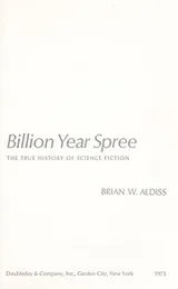 Cover of Billion year spree
