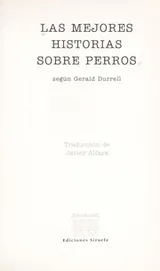 Cover of Las Mejores Historias Sobre Perros
