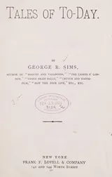 Cover of Tales of to-day