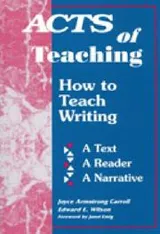 Cover of Acts of teaching
