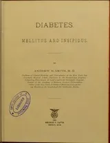 Cover of Diabetes, mellitus and insipidus
