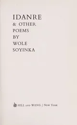 Cover of Idanre