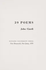 Cover of 39 poems