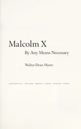 Cover of Malcolm X