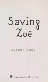 Cover of Saving Zoe