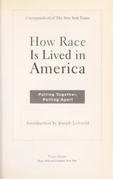 Cover of How race is lived in America