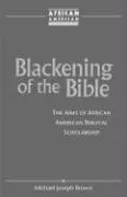 Cover of Blackening of the Bible