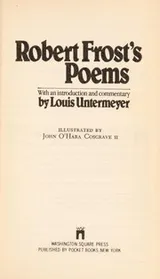 Cover of Robert Frost's poems