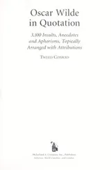 Cover of Oscar Wilde in quotation