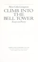 Cover of Climb into the bell tower