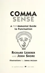 Cover of Comma sense