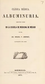 Cover of Clinica medica. Albuminuria