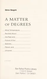 Cover of A matter of degrees