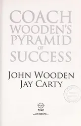 Cover of Coach Wooden's pyramid of success