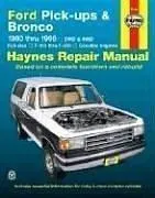 Cover of Ford pick-ups & Bronco automotive repair manual