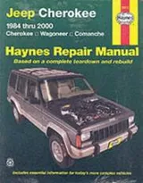 Cover of Jeep Cherokee & Comanche automotive repair manual