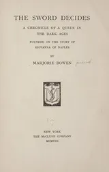 Cover of The sword decides