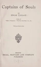 Cover of Captains of souls