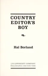 Cover of Country editor's boy