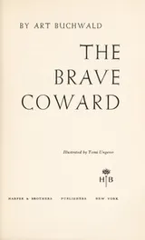 Cover of The brave coward;