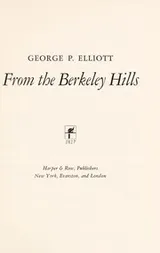 Cover of From the Berkeley Hills