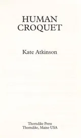 Cover of Human croquet