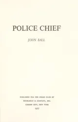 Cover of Police chief