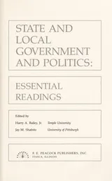 Cover of State and local government and politics