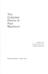 Cover of The collected poems of Paul Blackburn