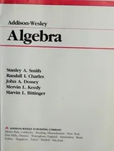 Cover of Addison-Wesley Algebra