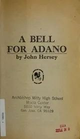 Cover of A bell for Adano