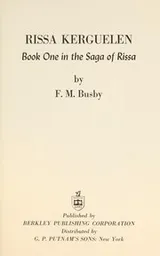 Cover of Rissa Kerguelen