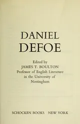 Cover of Daniel Defoe