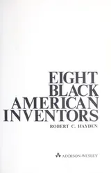 Cover of Eight Black American Inventors