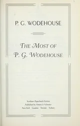 Cover of The most of P.G. Wodehouse