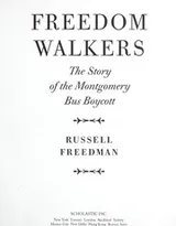 Cover of Freedom walkers