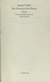 Cover of Die Stimmen des Flusses