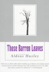 Cover of Those barren leaves, a novel