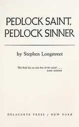 Cover of Pedlock saint, Pedlock sinner