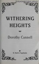 Cover of Withering heights