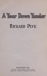 Cover of A year down yonder