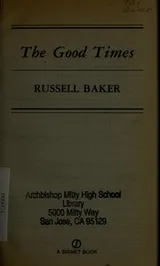 Cover of The good times