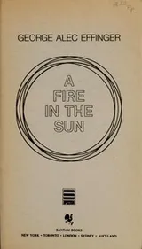 Cover of A fire in the sun