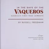 Cover of In the days of the vaqueros