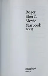 Cover of Roger Ebert's movie yearbook 2009