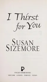 Cover of I thirst for you